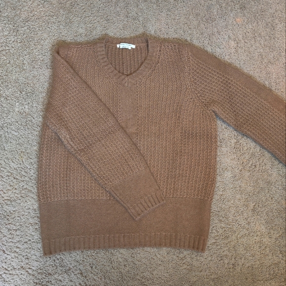 NEW Marc Jacobs Camel Fabric Sweater - Picture 2 of 7